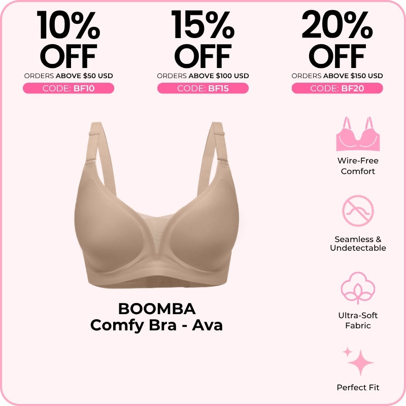 BOOMBA Comfy Bra - Ava