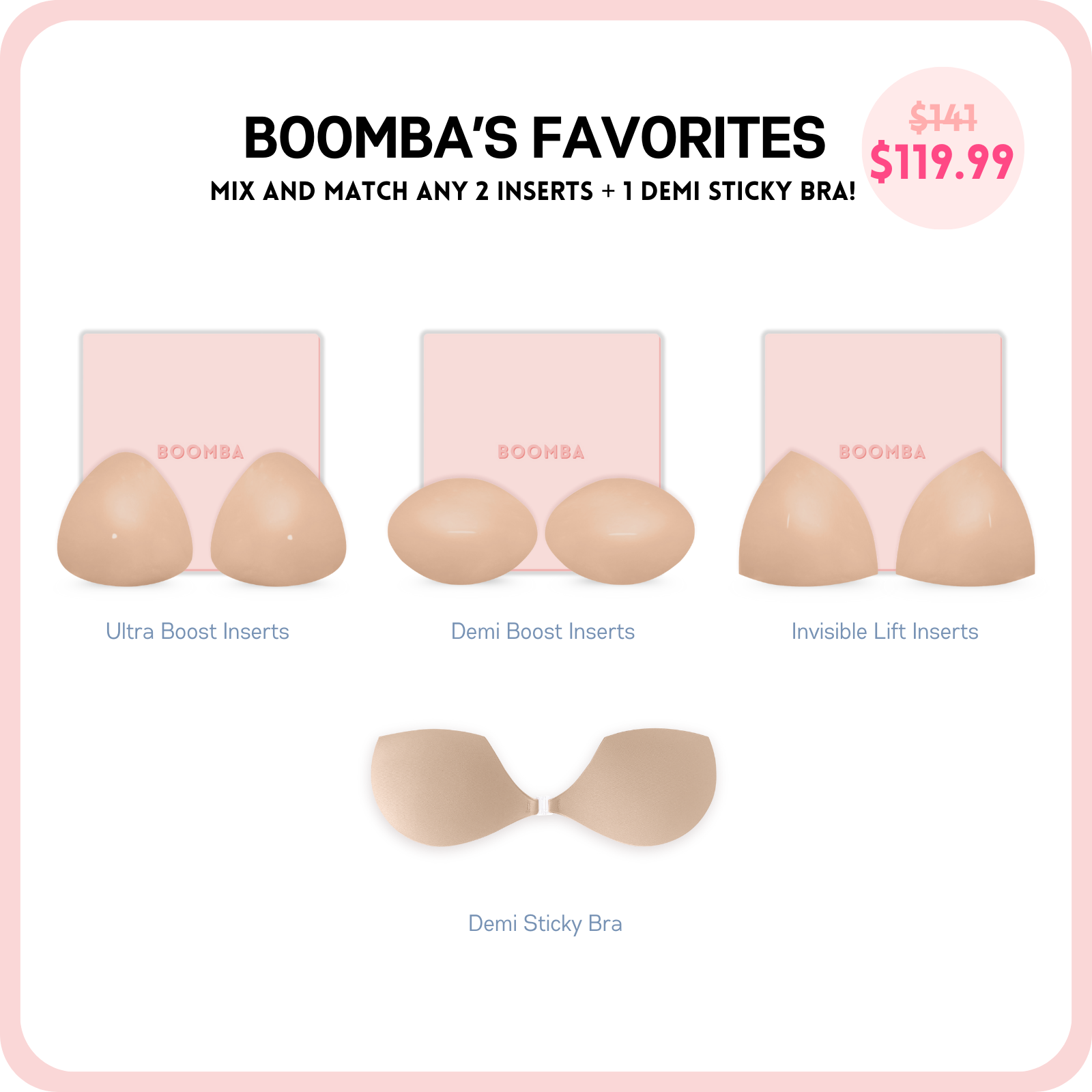 BOOMBA's Favorites (Pre-order now, ships Feb 24)