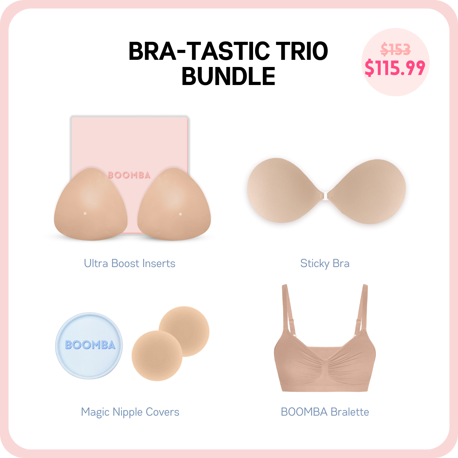 Bra-tastic Trio Bundle (Pre-order now, ships Feb 24)