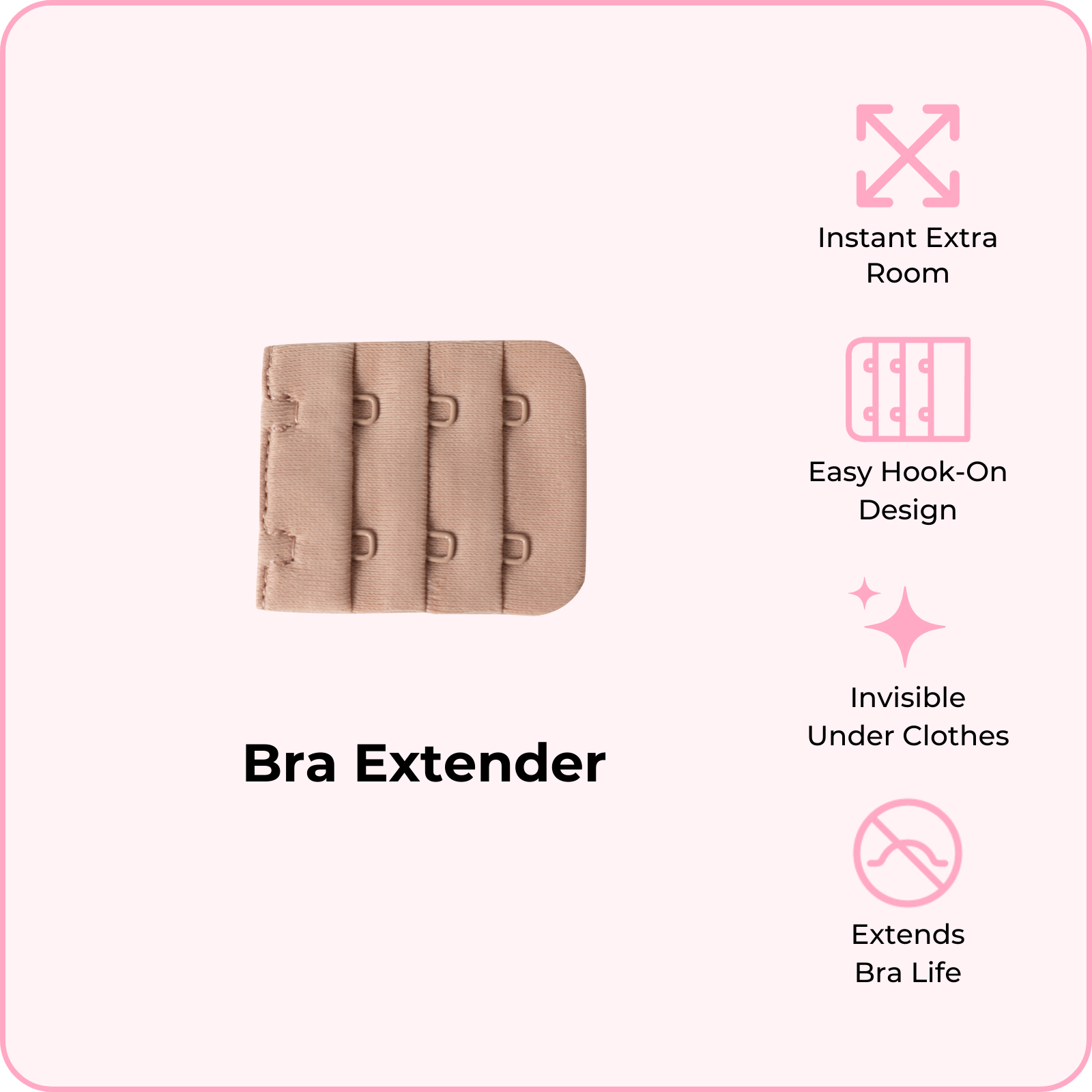 Bra Extender (Pre-order now, ships Feb 24)