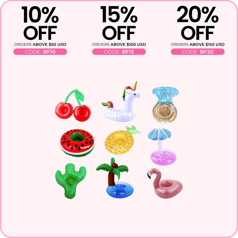 Mini Inflatable Drink Floaties