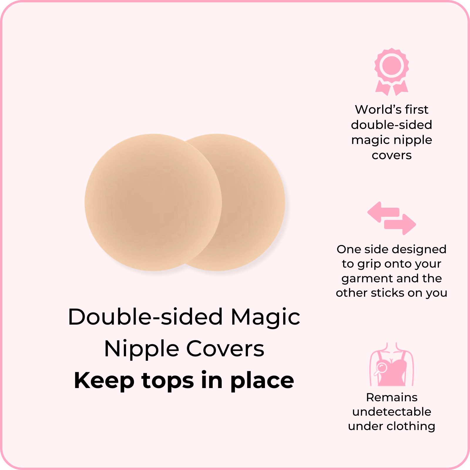 Double-Sided Magic Nipple Covers (Pre-order now, ships Feb 24)
