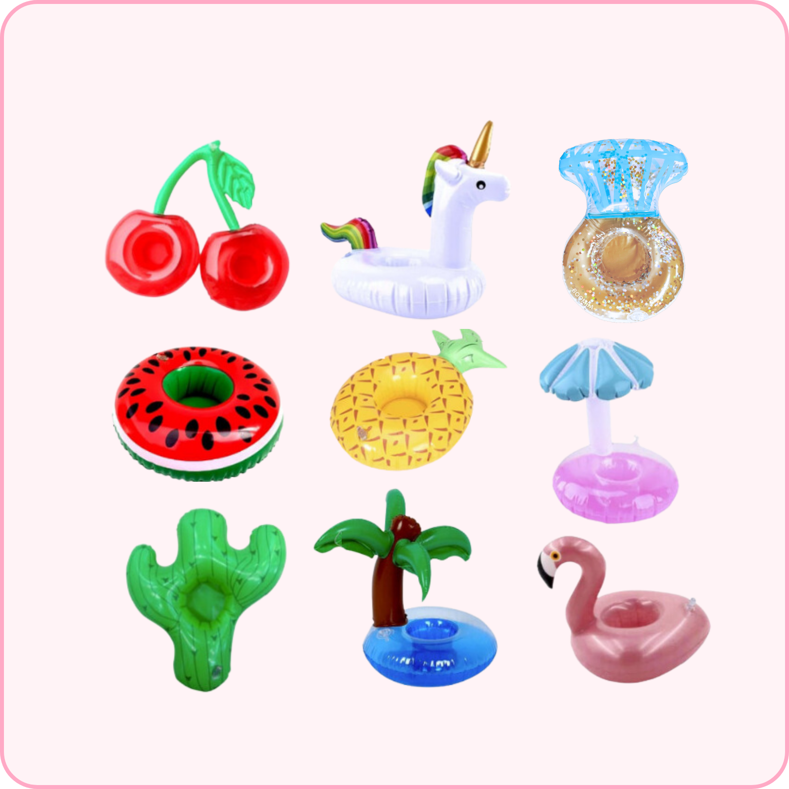 Mini Inflatable Drink Floaties (Pre-order now, ships Feb 24)