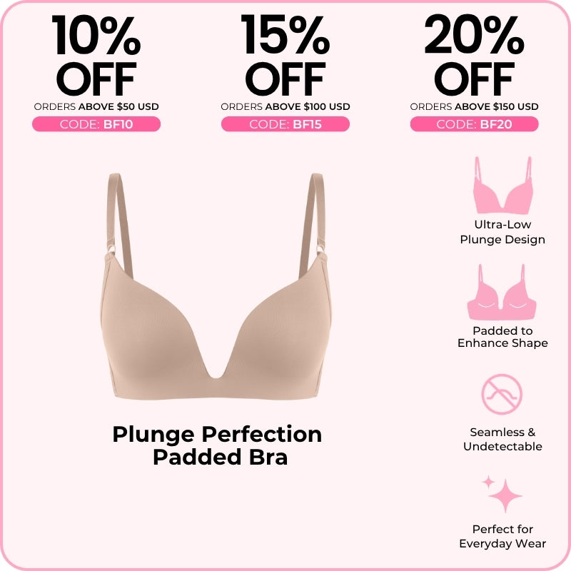 Plunge Perfection Padded Bra
