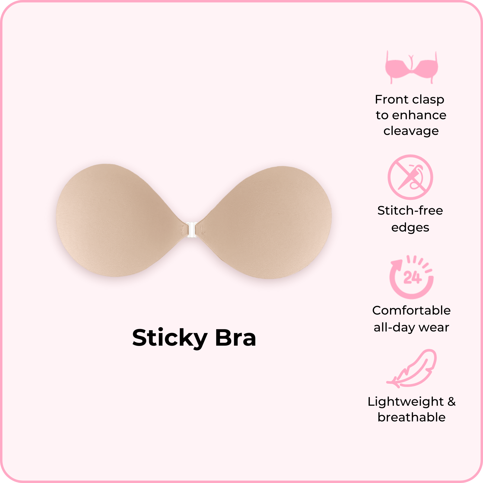 BOOMBA Sticky Bra (Pre-order now, ships Feb 24)