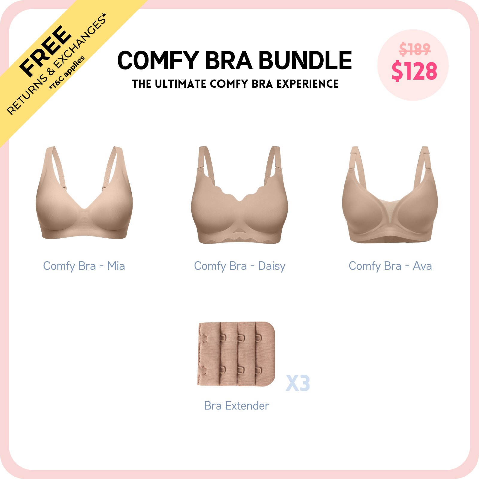 Comfy Bra Bundle