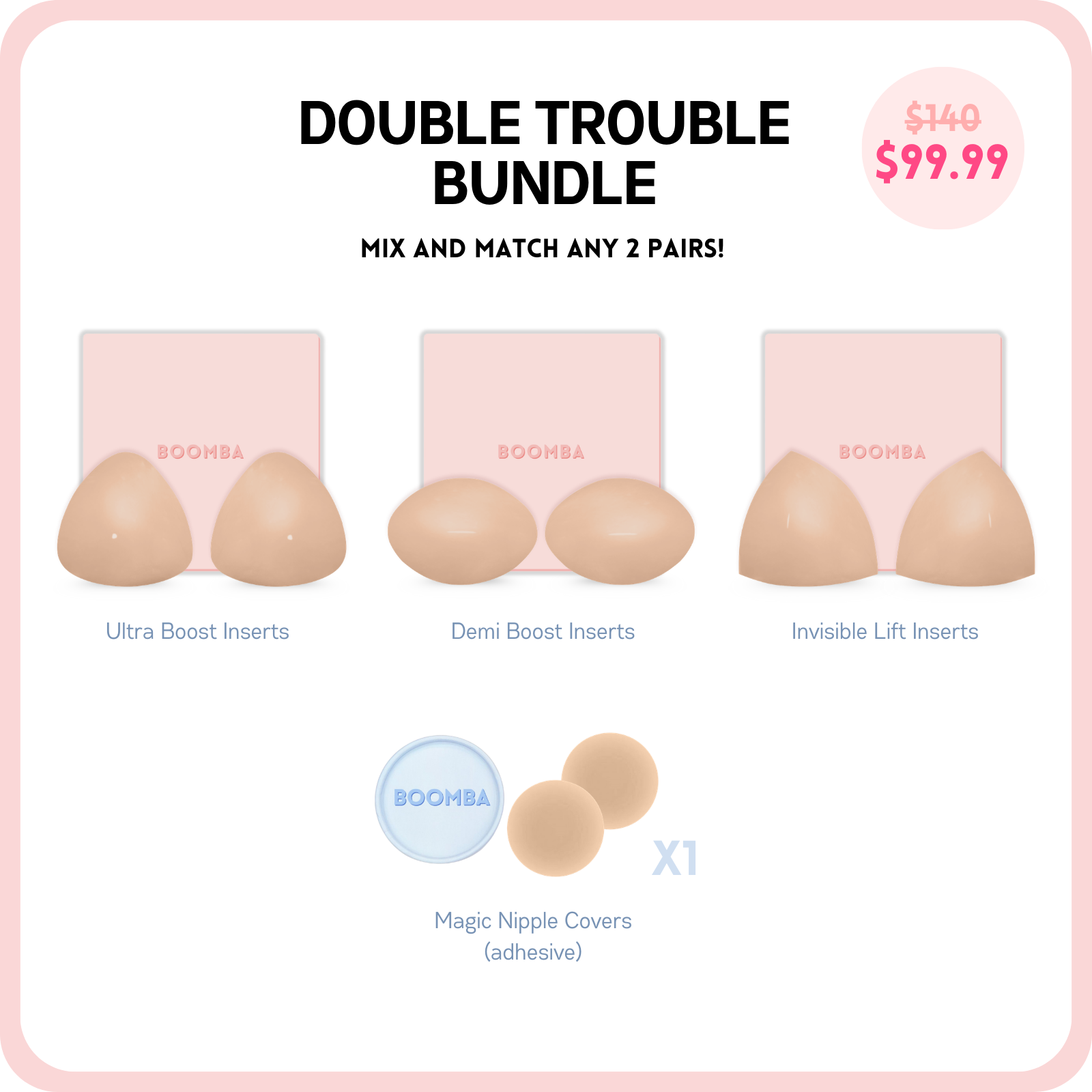 Double Trouble Bundle (Demi Boost + Invisible Lift)
